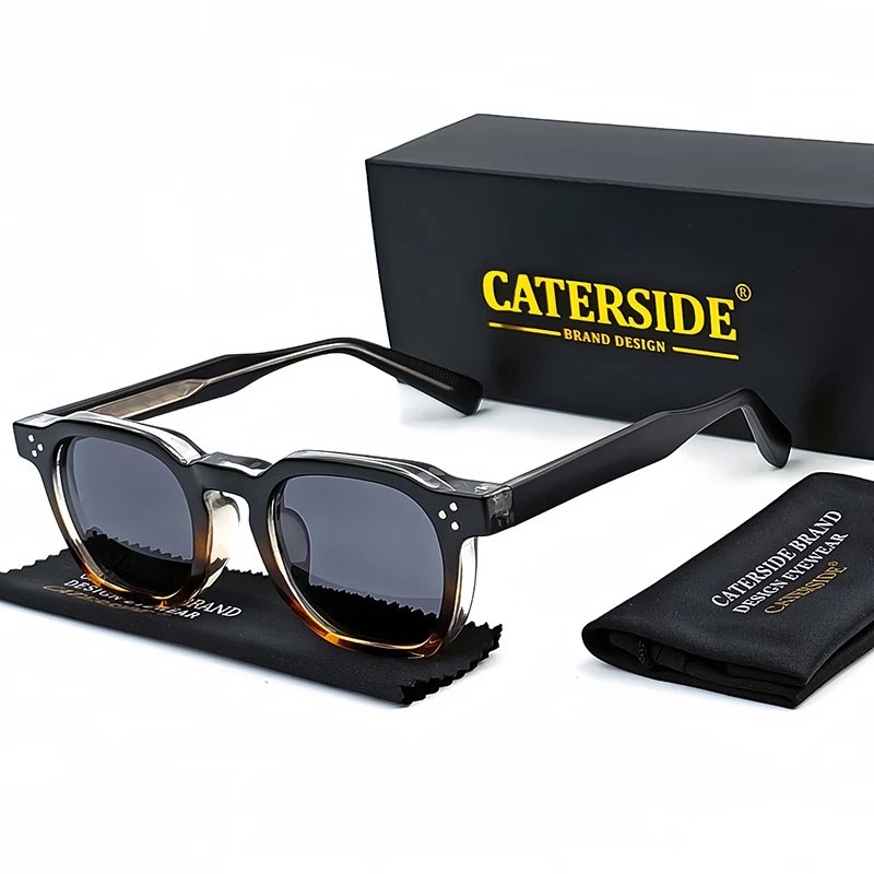 CATERSIDE Retro Punk Men Sunglasses Small Frame Square Personalized Design Sun Glasses Women Travel Party Business Festival Gift CATERSIDE Retro Punk Men Sunglasses Small Frame Square Personalized Design Sun Glasses Women Travel Party Business Festival Gift