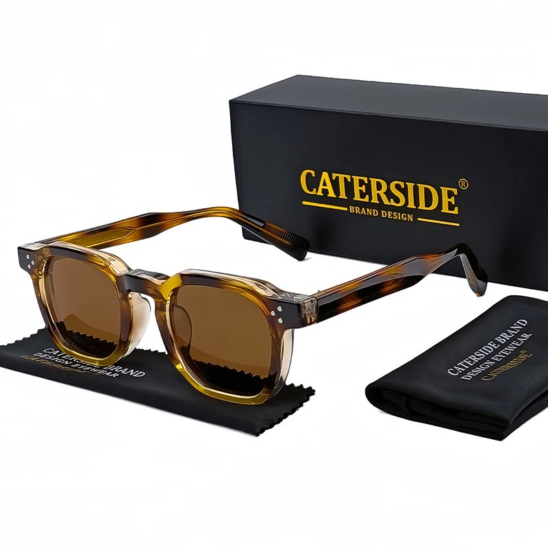 CATERSIDE Retro Punk Men Sunglasses Small Frame Square Personalized Design Sun Glasses Women Travel Party Business Festival Gift CATERSIDE Retro Punk Men Sunglasses Small Frame Square Personalized Design Sun Glasses Women Travel Party Business Festival Gift