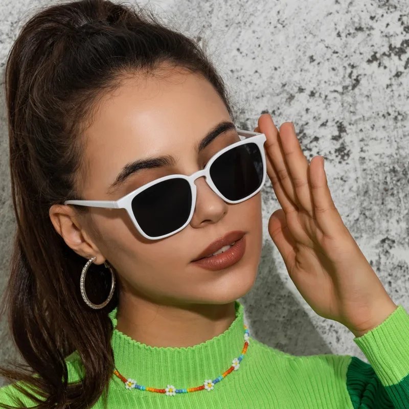 Fashion Vintage Square Sunglasses for Women Brand Designer Luxury Mirror Sun Glasses Retro Female Shades Zonnebril Dames UV400