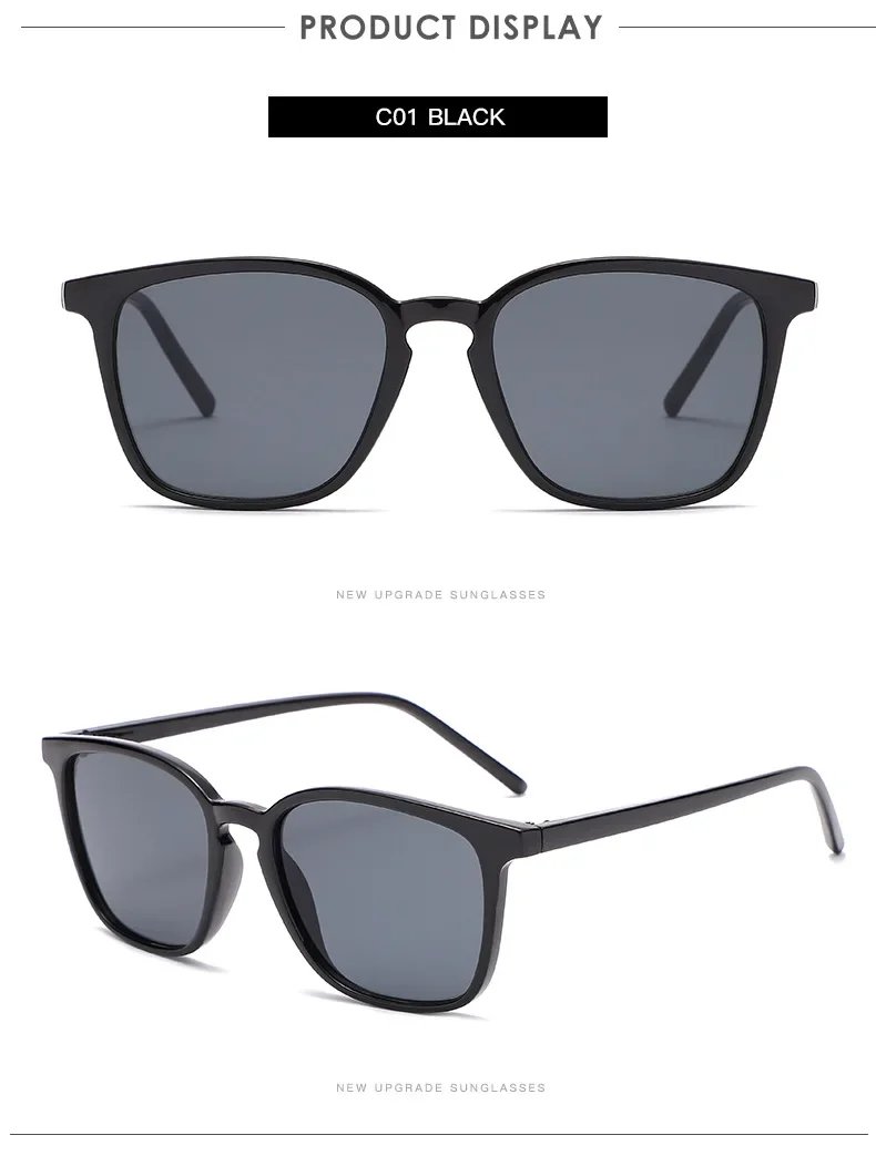 Fashion Vintage Square Sunglasses for Women Brand Designer Luxury Mirror Sun Glasses Retro Female Shades Zonnebril Dames UV400