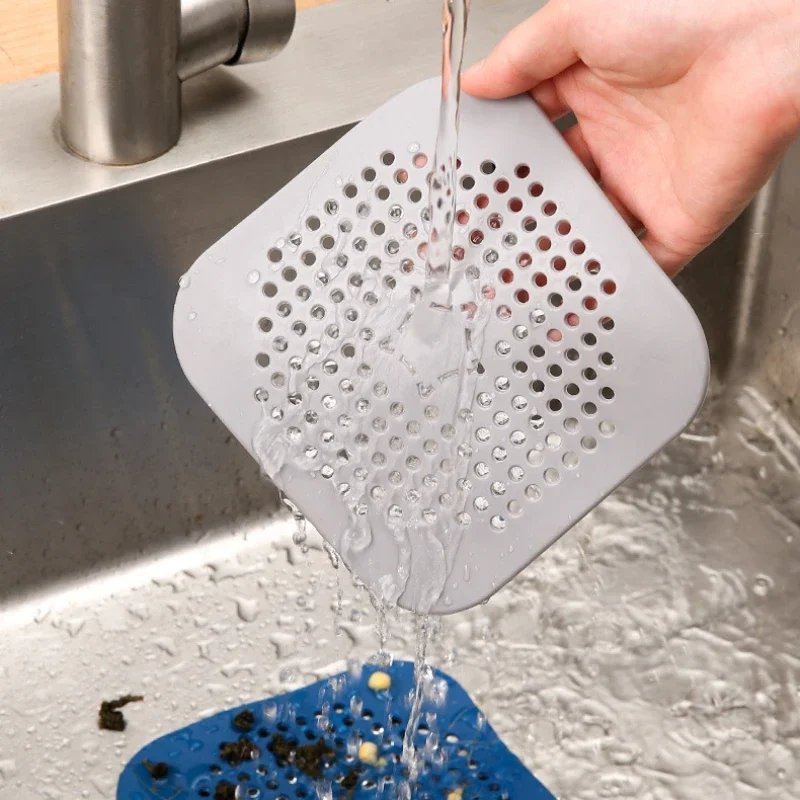Floor Drain Hair Catcher Shower Anti-blocking Deodorant Stopper Silicone Pad Sink Plug Filter Sewer Strainer Bathroom Supplies Floor Drain Hair Catcher Shower Anti-blocking Deodorant Stopper Silicone Pad Sink Plug Filter Sewer Strainer Bathroom Supplies