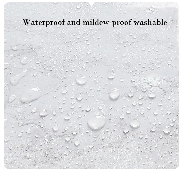 40cm Marble Kitchen Oil-Proof Film Stove Waterproof Self-Adhesive Wallpaper Countertop Cabinet Renovation Tile Wall Stickers