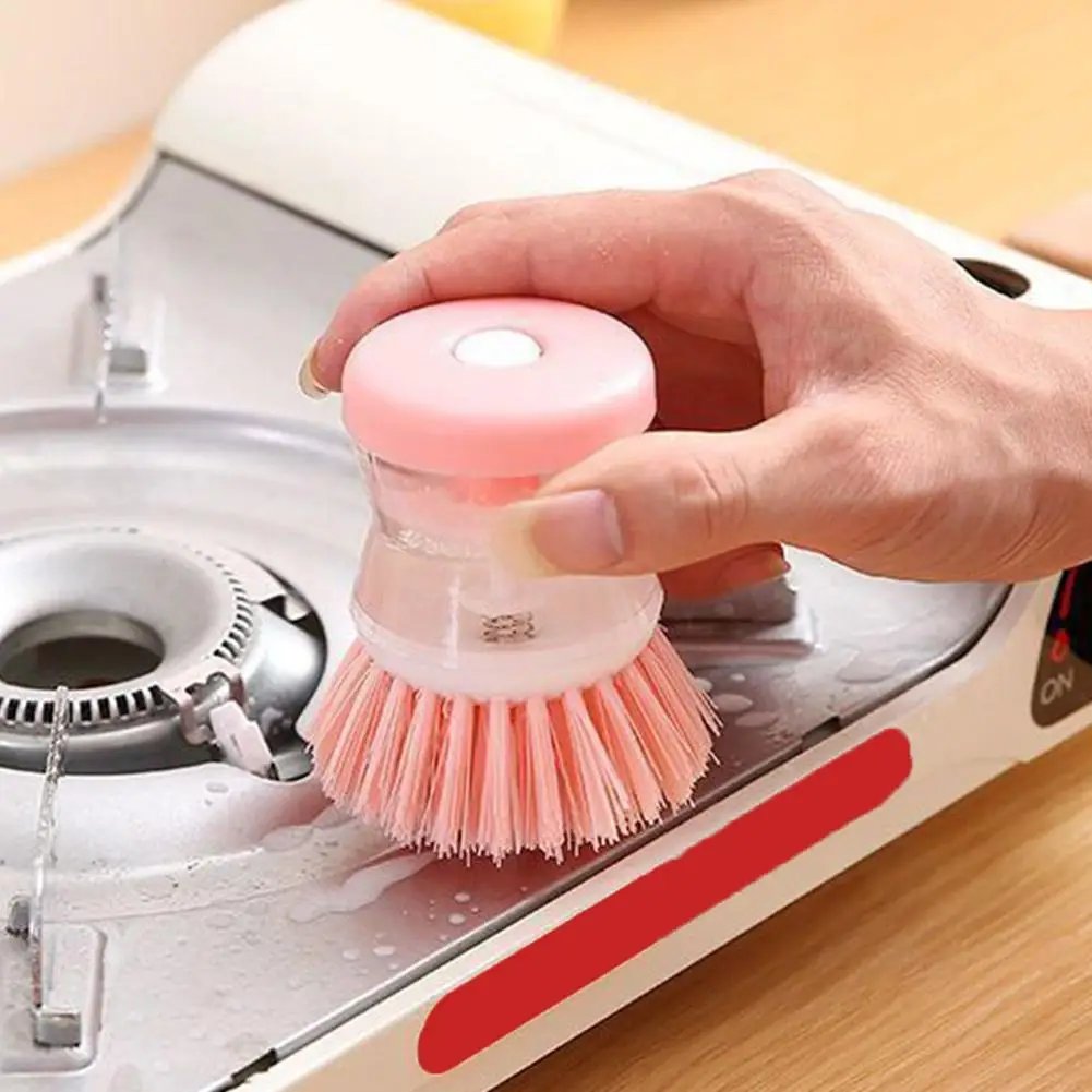 Kitchen Wash Pot Dish Brush Astronaut Washing Utensils With Automatic Soap Liquid Dispenser Household Cleaning Accessories Kitchen Wash Pot Dish Brush Astronaut Washing Utensils With Automatic Soap Liquid Dispenser Household Cleaning Accessories