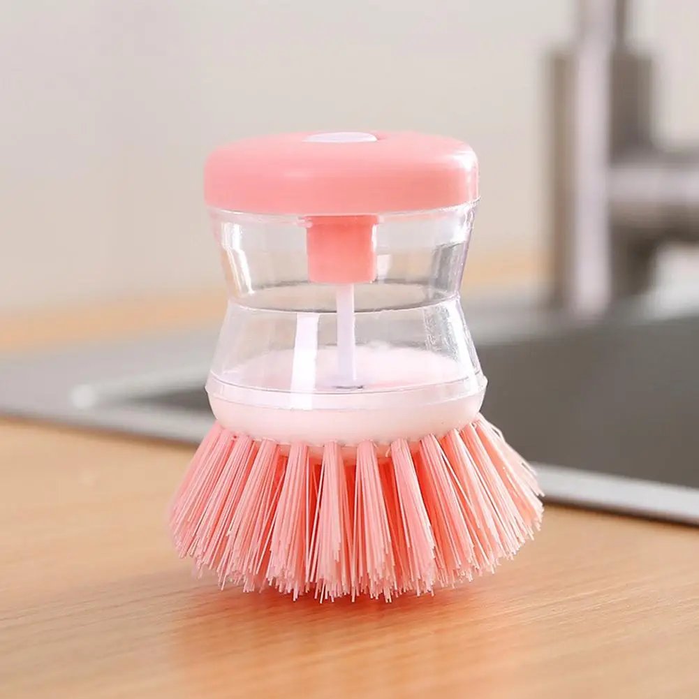 Kitchen Wash Pot Dish Brush Astronaut Washing Utensils With Automatic Soap Liquid Dispenser Household Cleaning Accessories Kitchen Wash Pot Dish Brush Astronaut Washing Utensils With Automatic Soap Liquid Dispenser Household Cleaning Accessories