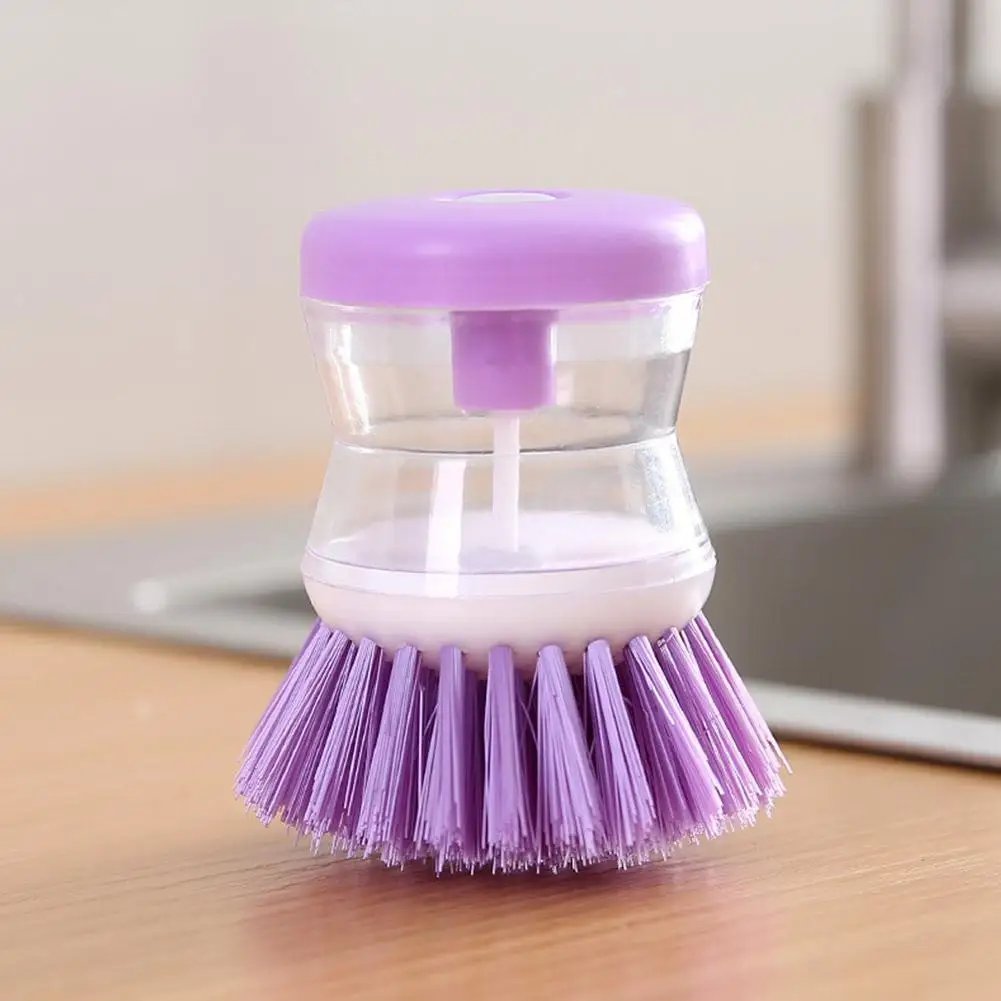 Kitchen Wash Pot Dish Brush Astronaut Washing Utensils With Automatic Soap Liquid Dispenser Household Cleaning Accessories Kitchen Wash Pot Dish Brush Astronaut Washing Utensils With Automatic Soap Liquid Dispenser Household Cleaning Accessories