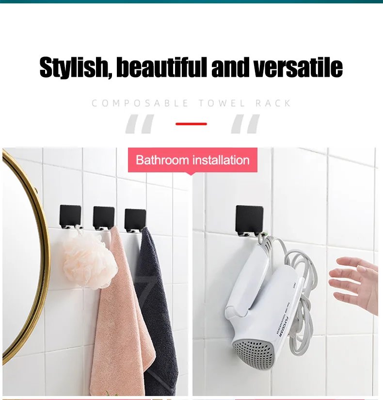 Shaving Razor Holder multi-function Men Shaving Shaver Storage Hook Wall Shelf Razor Rack Bathroom Kitchen Accessories Hooks