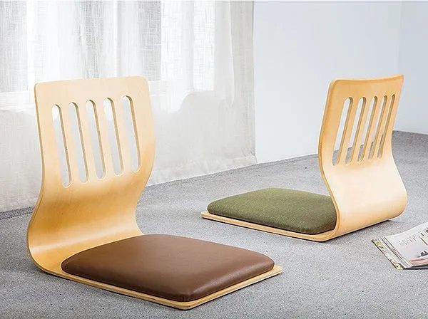 Lazy Creative Tatami Chair Living Room Sofa L Shape Bedroom Balcony Floor Back-Up Chair Legless Chair Indoor Chair Japanese