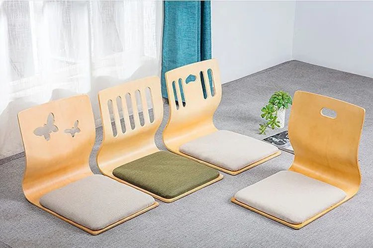 Lazy Creative Tatami Chair Living Room Sofa L Shape Bedroom Balcony Floor Back-Up Chair Legless Chair Indoor Chair Japanese