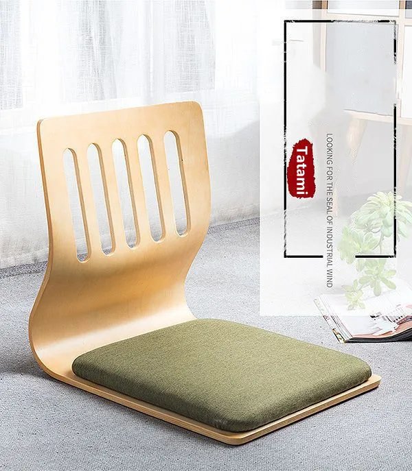 Lazy Creative Tatami Chair Living Room Sofa L Shape Bedroom Balcony Floor Back-Up Chair Legless Chair Indoor Chair Japanese