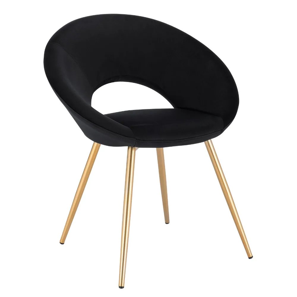 Colorful Velvet Dining Chair Upholstered Kitchen Chair Gold Metal Legs Living Room Armchair Home Restaurant Decor Colorful Velvet Dining Chair Upholstered Kitchen Chair Gold Metal Legs Living Room Armchair Home Restaurant Decor
