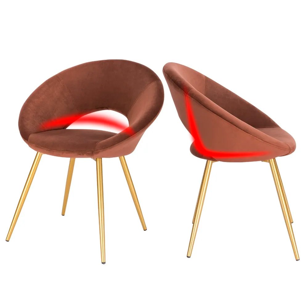 Colorful Velvet Dining Chair Upholstered Kitchen Chair Gold Metal Legs Living Room Armchair Home Restaurant Decor Colorful Velvet Dining Chair Upholstered Kitchen Chair Gold Metal Legs Living Room Armchair Home Restaurant Decor