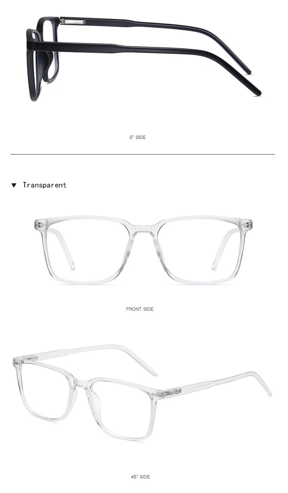 2024 Trending Blue Light Blocking Men's Glasses Gaming TR90 Matte Black Anti Ray Eyeglasses Women Transparent Fashion Eyewear 2024 Trending Blue Light Blocking Men's Glasses Gaming TR90 Matte Black Anti Ray Eyeglasses Women Transparent Fashion Eyewear