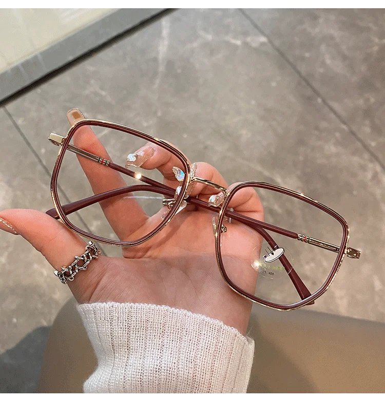 Transparent Computer Glasses Frame Women Men Anti Blue Light polygon Eyewear Blocking Glasses Optical Spectacle Eyeglass Transparent Computer Glasses Frame Women Men Anti Blue Light polygon Eyewear Blocking Glasses Optical Spectacle Eyeglass