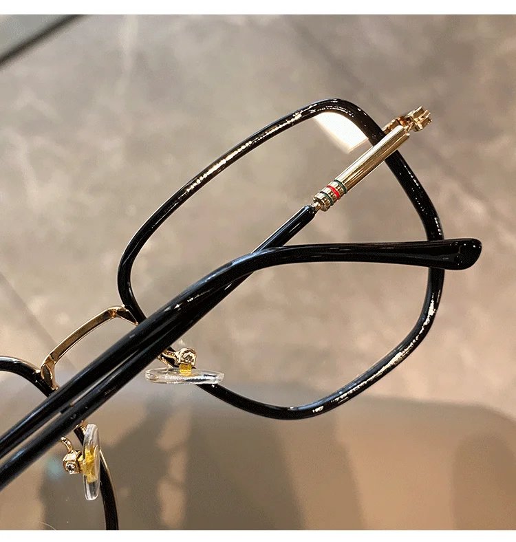 Transparent Computer Glasses Frame Women Men Anti Blue Light polygon Eyewear Blocking Glasses Optical Spectacle Eyeglass Transparent Computer Glasses Frame Women Men Anti Blue Light polygon Eyewear Blocking Glasses Optical Spectacle Eyeglass