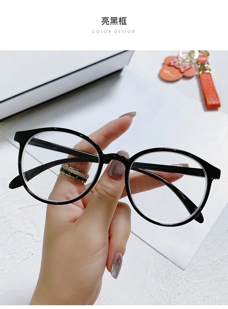 2021 New arrival Computer Glasses Frame Women Men Anti Blue Light Round Eyewear Blocking Glasses Optical Spectacle Eyeglass