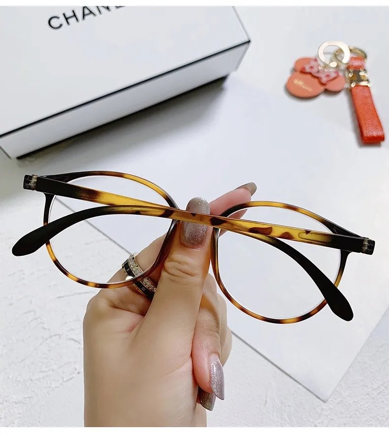 2021 New arrival Computer Glasses Frame Women Men Anti Blue Light Round Eyewear Blocking Glasses Optical Spectacle Eyeglass