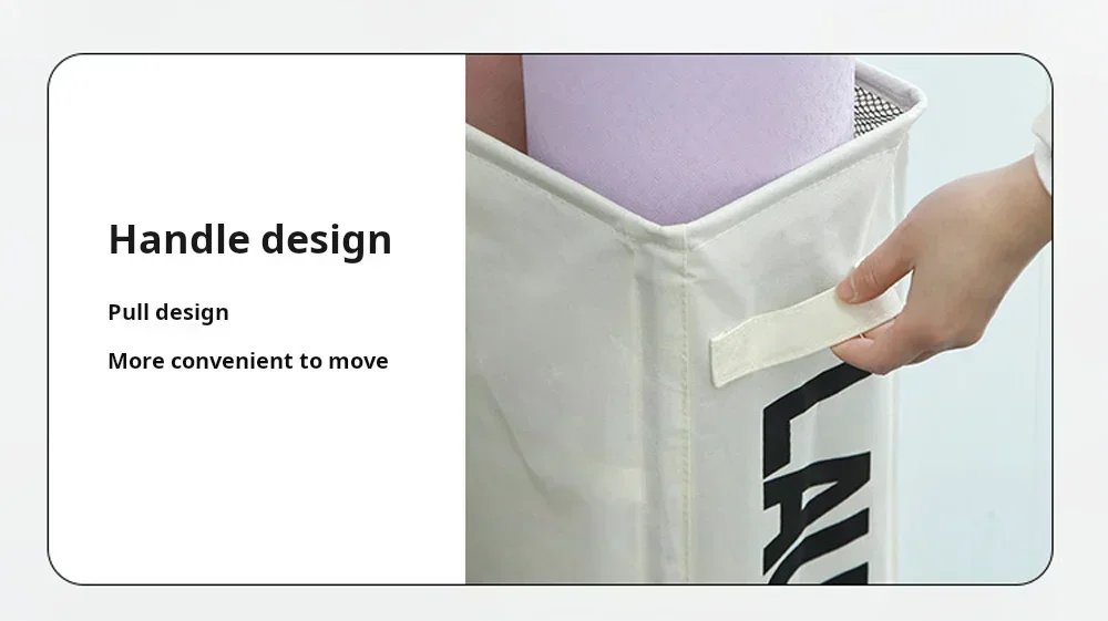 Laundry Basket Foldable Dirty Clothes Basket Clothes Organizer Yoga Storage Basket Home Assortment Box Laundry Boxs