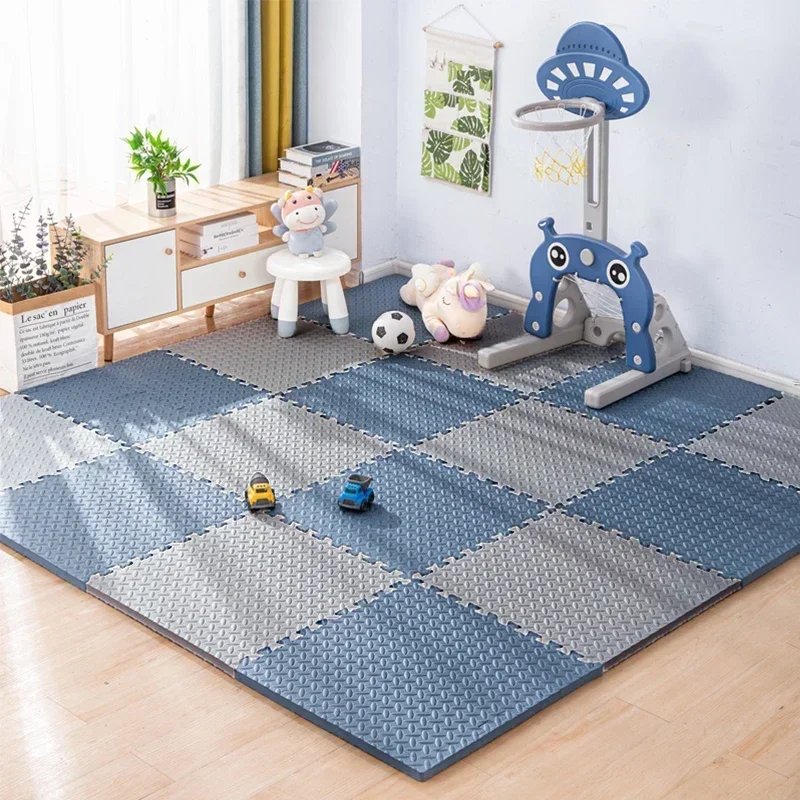8/16pcs Interlocking Baby Play Mat, Thick and Soft Carpet Floor Mat, Perfect for Toddler's Room, Play Area and Exercise 8/16pcs Interlocking Baby Play Mat, Thick and Soft Carpet Floor Mat, Perfect for Toddler's Room, Play Area and Exercise