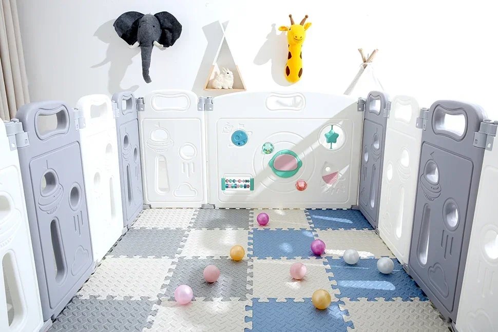 8/16pcs Interlocking Baby Play Mat, Thick and Soft Carpet Floor Mat, Perfect for Toddler's Room, Play Area and Exercise 8/16pcs Interlocking Baby Play Mat, Thick and Soft Carpet Floor Mat, Perfect for Toddler's Room, Play Area and Exercise