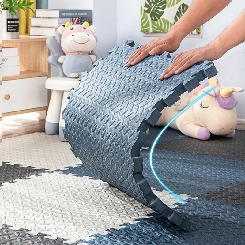 8/16pcs Interlocking Baby Play Mat, Thick and Soft Carpet Floor Mat, Perfect for Toddler's Room, Play Area and Exercise 8/16pcs Interlocking Baby Play Mat, Thick and Soft Carpet Floor Mat, Perfect for Toddler's Room, Play Area and Exercise