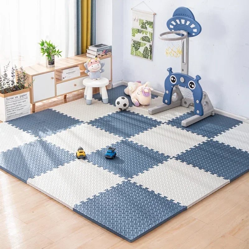 8/16pcs Interlocking Baby Play Mat, Thick and Soft Carpet Floor Mat, Perfect for Toddler's Room, Play Area and Exercise 8/16pcs Interlocking Baby Play Mat, Thick and Soft Carpet Floor Mat, Perfect for Toddler's Room, Play Area and Exercise