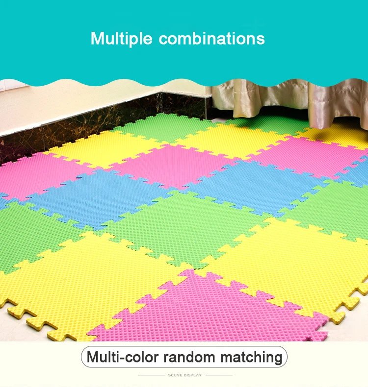 Baby Foam Clawling Mats EVA Puzzle Toys for Children Kids Soft Floor Play Mat Interlocking Exercise Tiles Gym Game Carpet