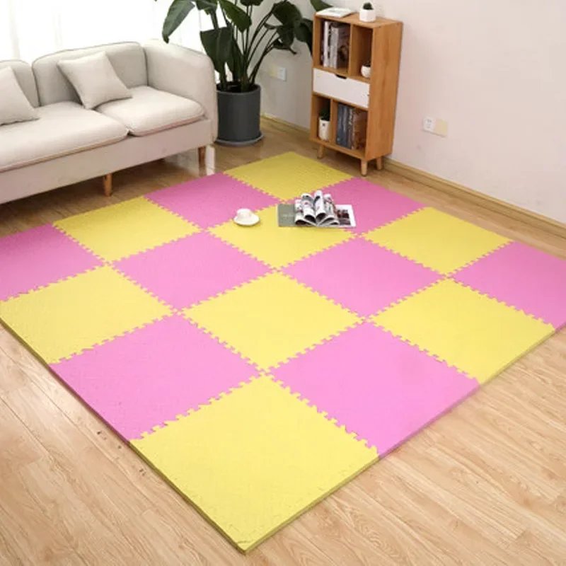 4-20Pcs Foam Baby Play Mat Puzzle Mat Kids Interlocking Exercise Tiles Rugs Floor Tiles Toy Non-slip Carpet Soft Carpet 30*1cm