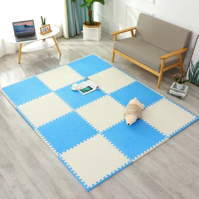 4-20Pcs Foam Baby Play Mat Puzzle Mat Kids Interlocking Exercise Tiles Rugs Floor Tiles Toy Non-slip Carpet Soft Carpet 30*1cm