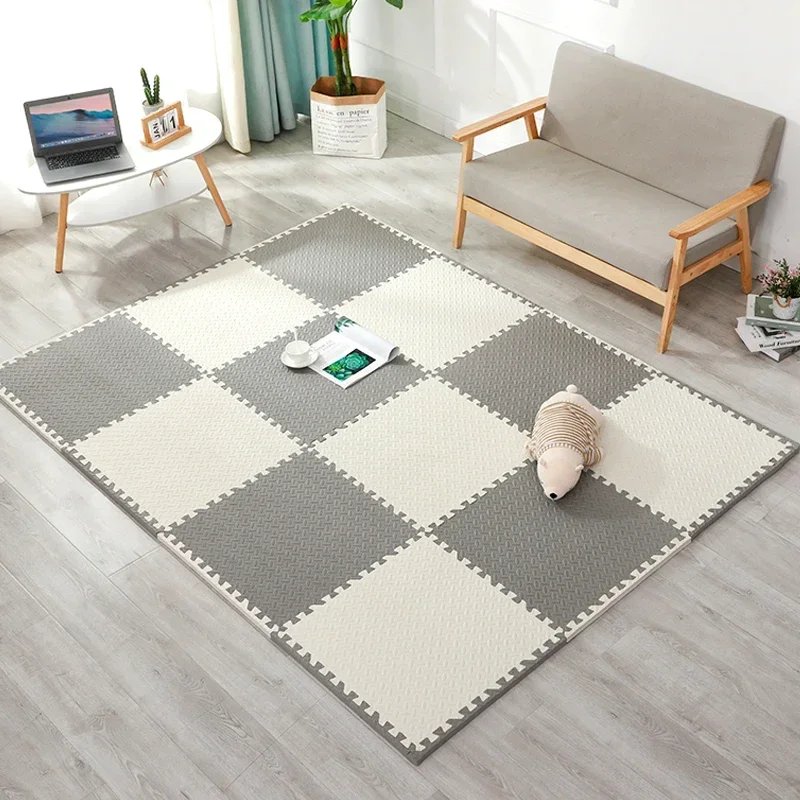 4-20Pcs Foam Baby Play Mat Puzzle Mat Kids Interlocking Exercise Tiles Rugs Floor Tiles Toy Non-slip Carpet Soft Carpet 30*1cm