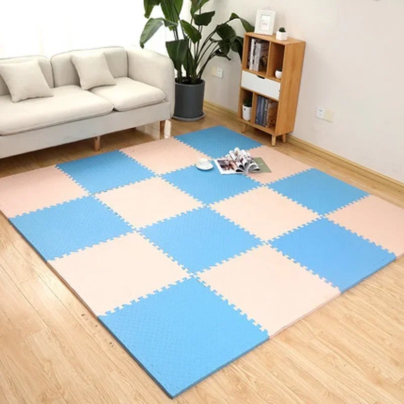 4-20Pcs Foam Baby Play Mat Puzzle Mat Kids Interlocking Exercise Tiles Rugs Floor Tiles Toy Non-slip Carpet Soft Carpet 30*1cm