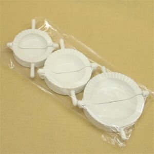 3-teiliges Dumpling-Mold-Set für Pierogi, Teigtaschen, Ravioli und Empanadas – Küchenutensilien und Gadgets