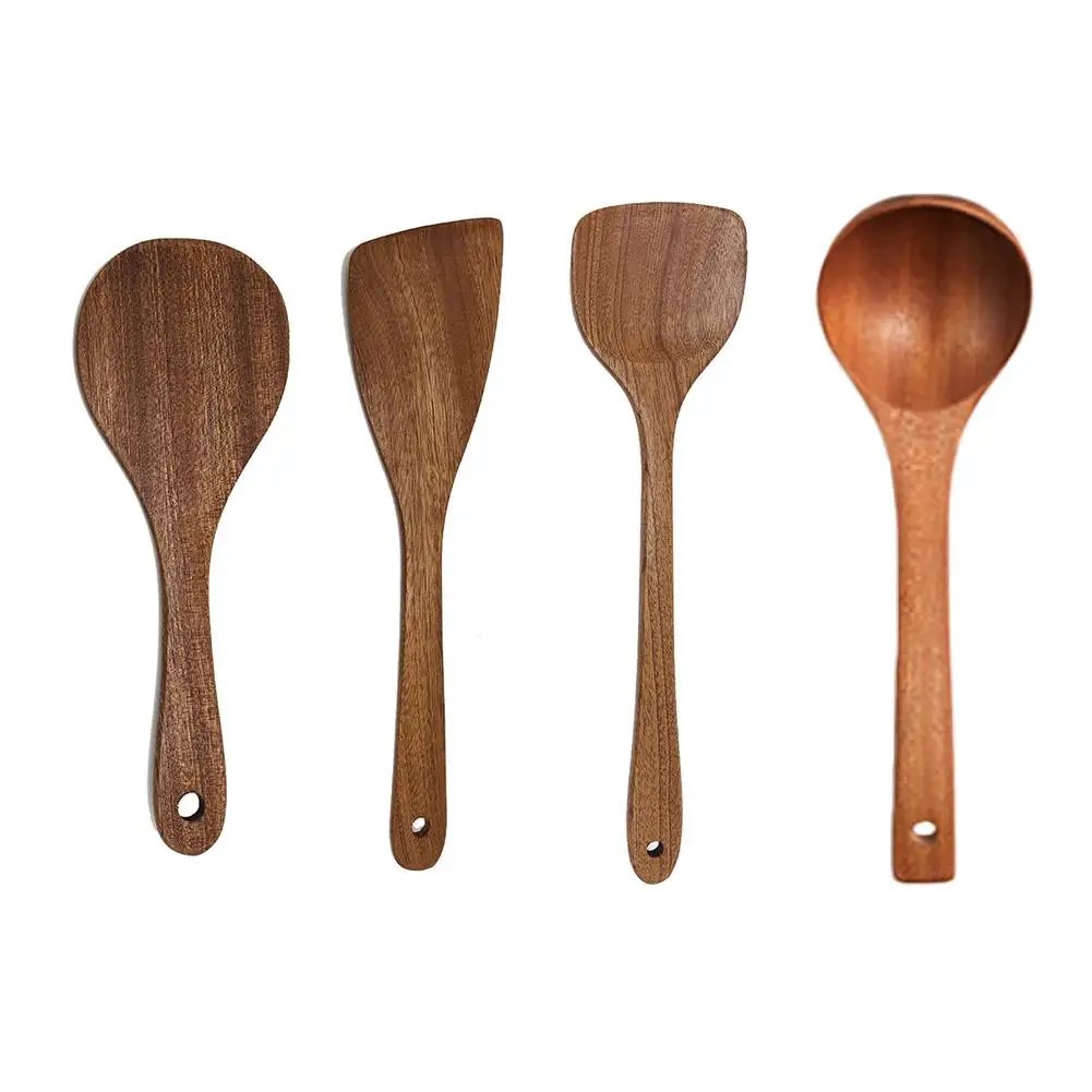 Long Handled Teak Tableware Wood Spoon Shovel Spatula Accessories Skimming Wooden Soup Kitchen Tool Spoon Cooking A2S8 Long Handled Teak Tableware Wood Spoon Shovel Spatula Accessories Skimming Wooden Soup Kitchen Tool Spoon Cooking A2S8