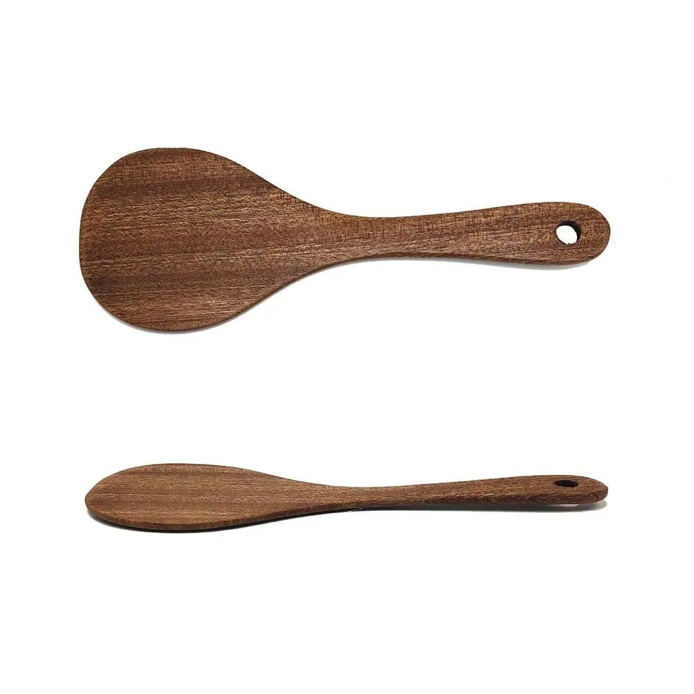 Long Handled Teak Tableware Wood Spoon Shovel Spatula Accessories Skimming Wooden Soup Kitchen Tool Spoon Cooking A2S8 Long Handled Teak Tableware Wood Spoon Shovel Spatula Accessories Skimming Wooden Soup Kitchen Tool Spoon Cooking A2S8