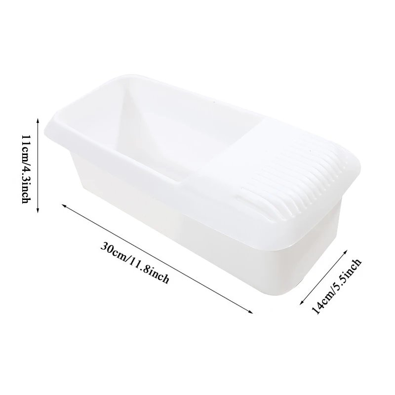 Microwave Noodles Pasta Cooker With Strainer Plastic Spaghetti Vegetable Steamer Dishwasher Kitchen Accessories No scale lines