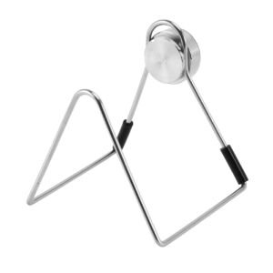 Magnetischer Schwammhalter für die Küchenspüle aus rostfreiem Stahl, bohrfrei mit Kleber, wasserdicht, Küchenzubehör.