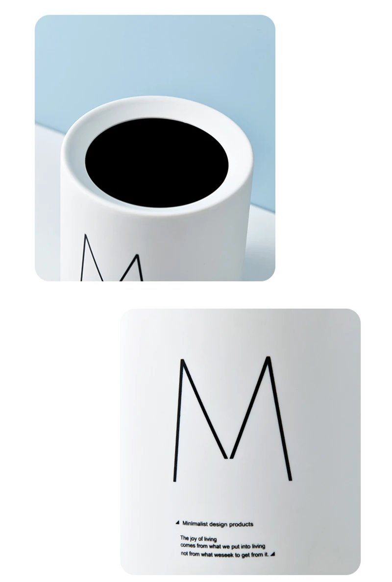 Nordic Desktop Double-Layer Mini Trash Can Household Coffee Table Desk Bedside Storage Bucket Can Be Customized Office Can