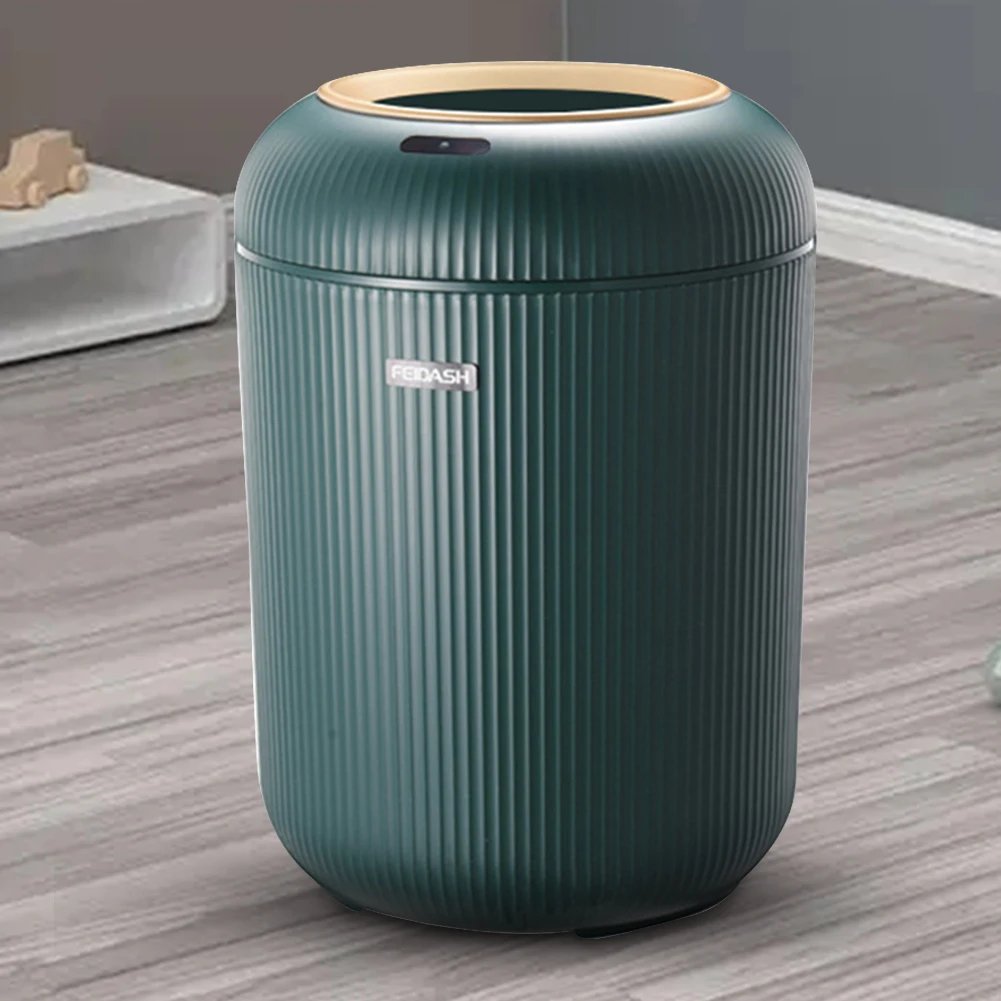 9.5L/10L Smart Dustbin with Lid Automatic Sensor Kitchen Trash Bin Electric Garbage Bin for Kitchen/Bedroom/Living Room/Office