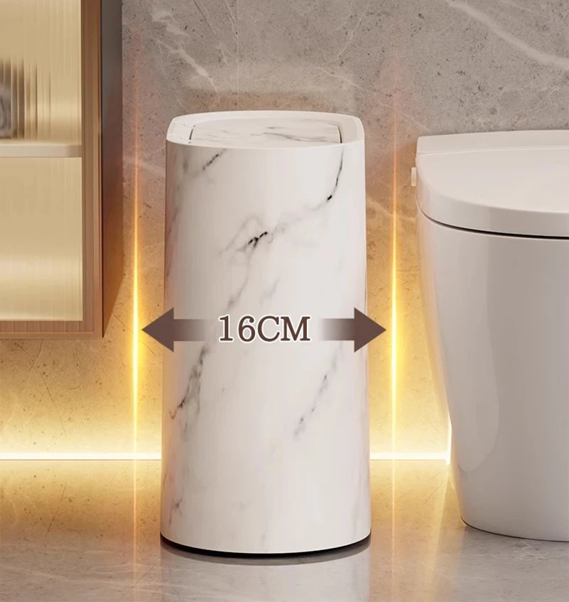 Sandwich Trash Can Lightweight Bathroom Toilet With Lid Trash Bin Multi-Purpose Hotel Kitchen Living Room Separate Trash Bin Sandwich Trash Can Lightweight Bathroom Toilet With Lid Trash Bin Multi-Purpose Hotel Kitchen Living Room Separate Trash Bin