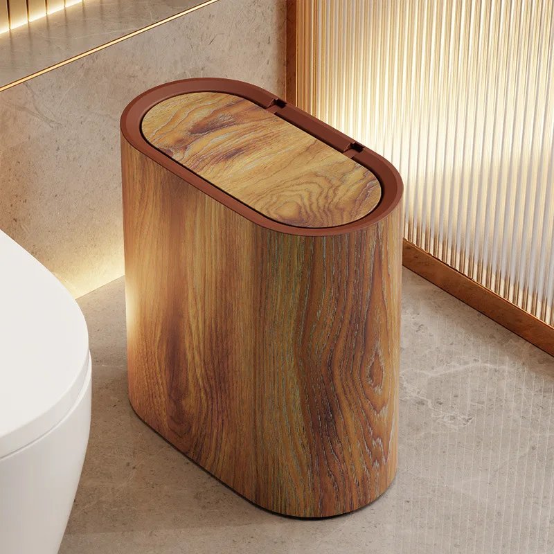 Sandwich Trash Can Lightweight Bathroom Toilet With Lid Trash Bin Multi-Purpose Hotel Kitchen Living Room Separate Trash Bin Sandwich Trash Can Lightweight Bathroom Toilet With Lid Trash Bin Multi-Purpose Hotel Kitchen Living Room Separate Trash Bin