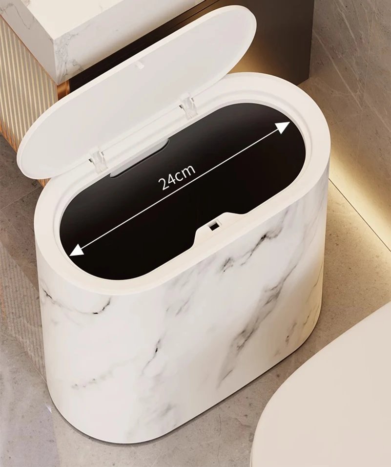 Sandwich Trash Can Lightweight Bathroom Toilet With Lid Trash Bin Multi-Purpose Hotel Kitchen Living Room Separate Trash Bin Sandwich Trash Can Lightweight Bathroom Toilet With Lid Trash Bin Multi-Purpose Hotel Kitchen Living Room Separate Trash Bin