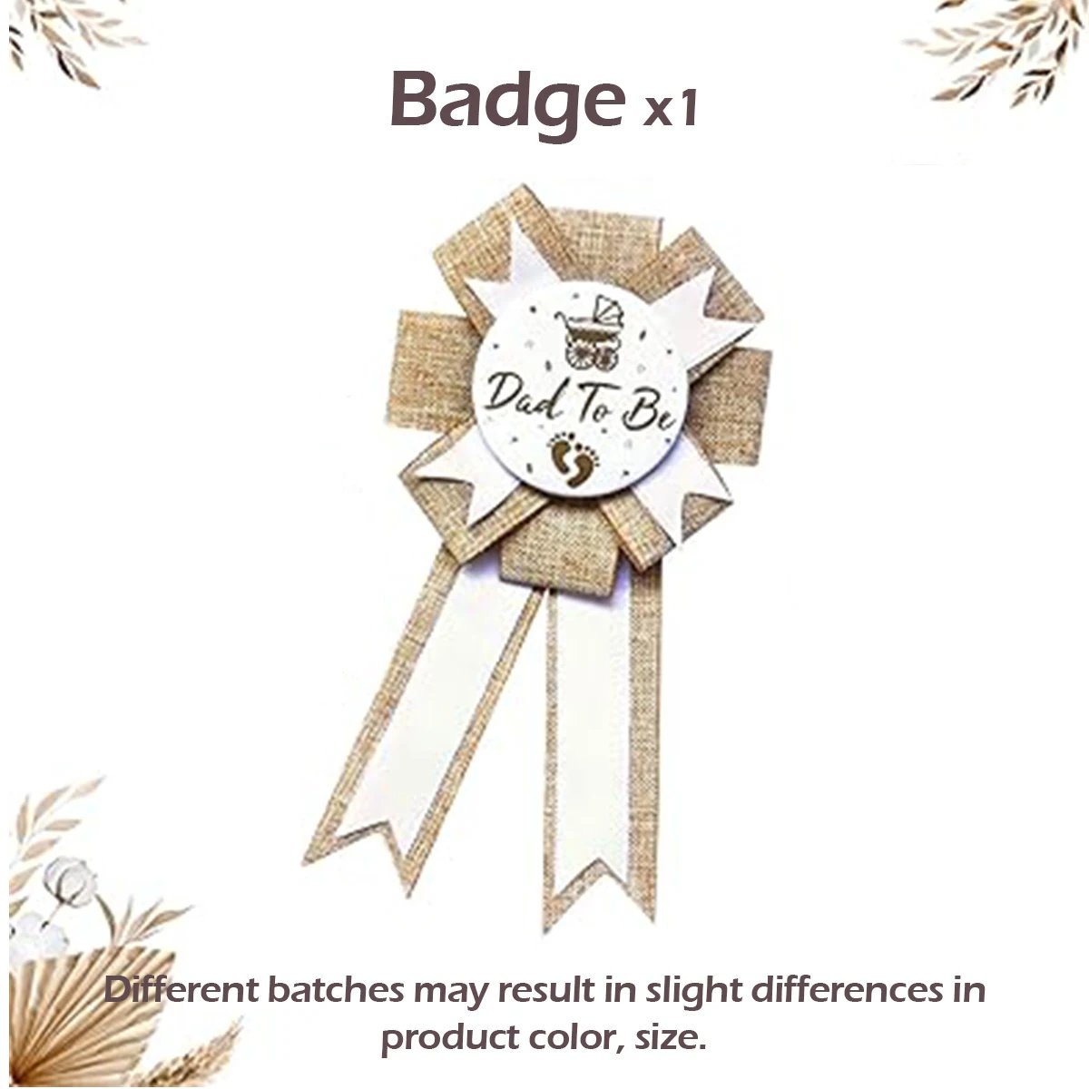 Welcome baby party, tin chest flower shoulder strap, silk strap, satin strap set, mom/dad to be, linen shoulder strap set