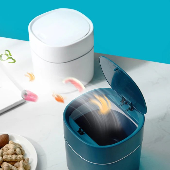 2L Mini Waste Bins Desktop Garbage Basket Home Table Plastic Trash Can Bathroom Cosmetic Dustbins Bedroom Sundries Box для кухни