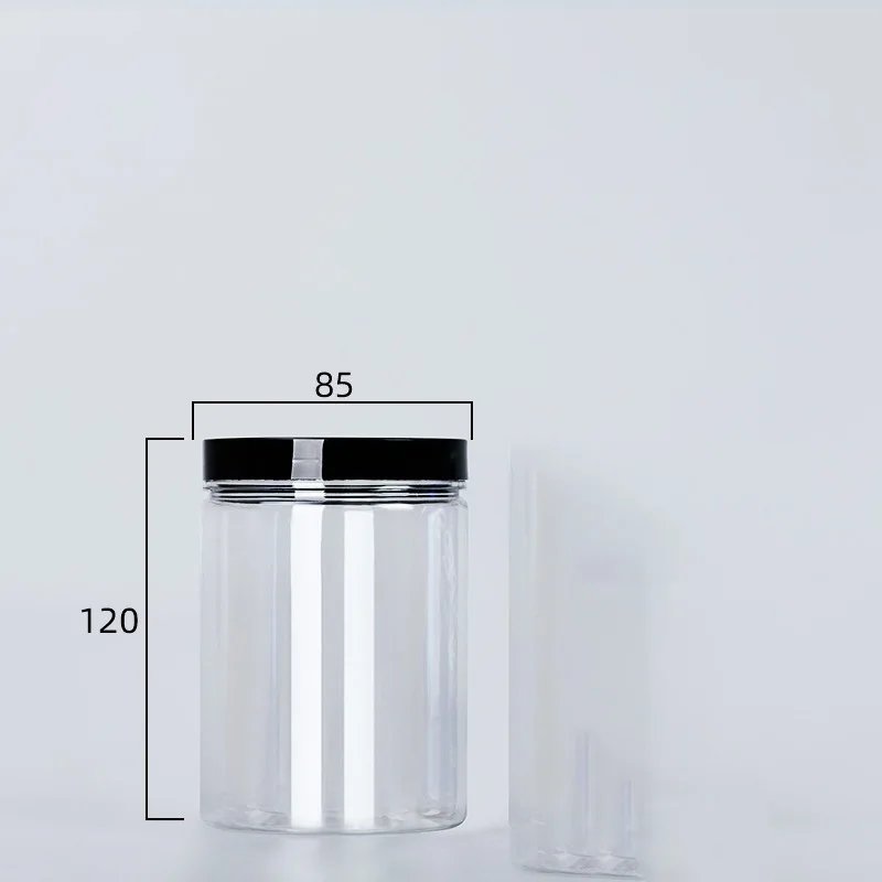 Clear Sealed Can With Lid Food Smell Odor Proof Storage Packaging Bottle Coffee Beans Seasoning Container Kitchen Accessories Clear Sealed Can With Lid Food Smell Odor Proof Storage Packaging Bottle Coffee Beans Seasoning Container Kitchen Accessories