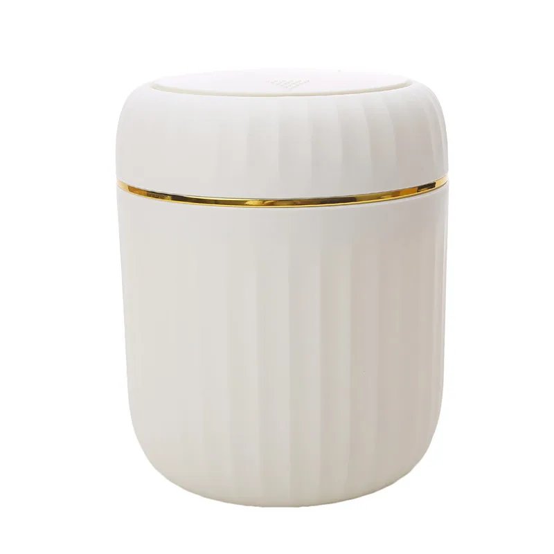 Mini Small Waste Bins Desktop Garbage Basket Home Table Plastic Trash Can Office Supplies Dustbins Sundries Barrel Box