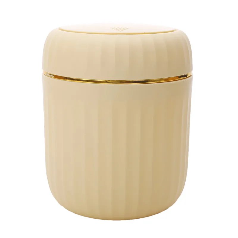 Mini Small Waste Bins Desktop Garbage Basket Home Table Plastic Trash Can Office Supplies Dustbins Sundries Barrel Box