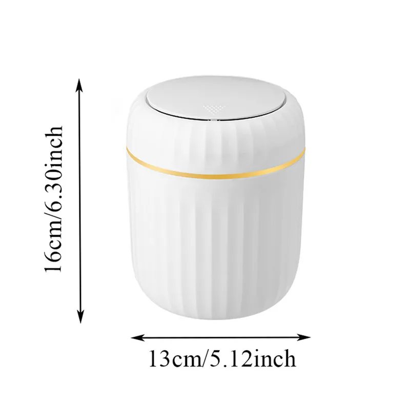 Mini Small Waste Bins Desktop Garbage Basket Home Table Plastic Trash Can Office Supplies Dustbins Sundries Barrel Box