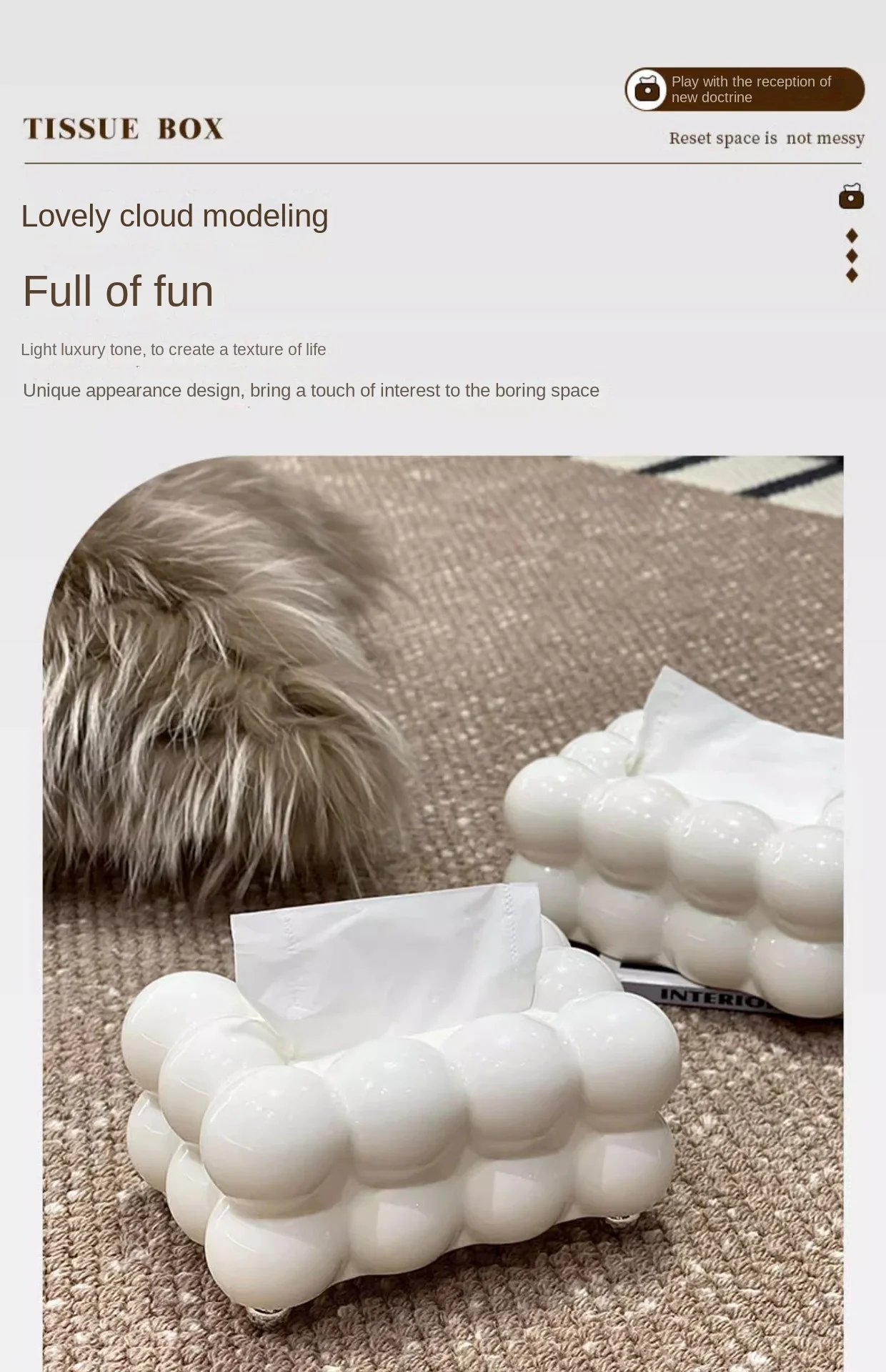 Cloud Design Tissue Boxes Storage Napkin Holder Paper Case Organizer Ornament Craft Desktop Tissue Holder Kitchen Tissue Box Cloud Design Tissue Boxes Storage Napkin Holder Paper Case Organizer Ornament Craft Desktop Tissue Holder Kitchen Tissue Box