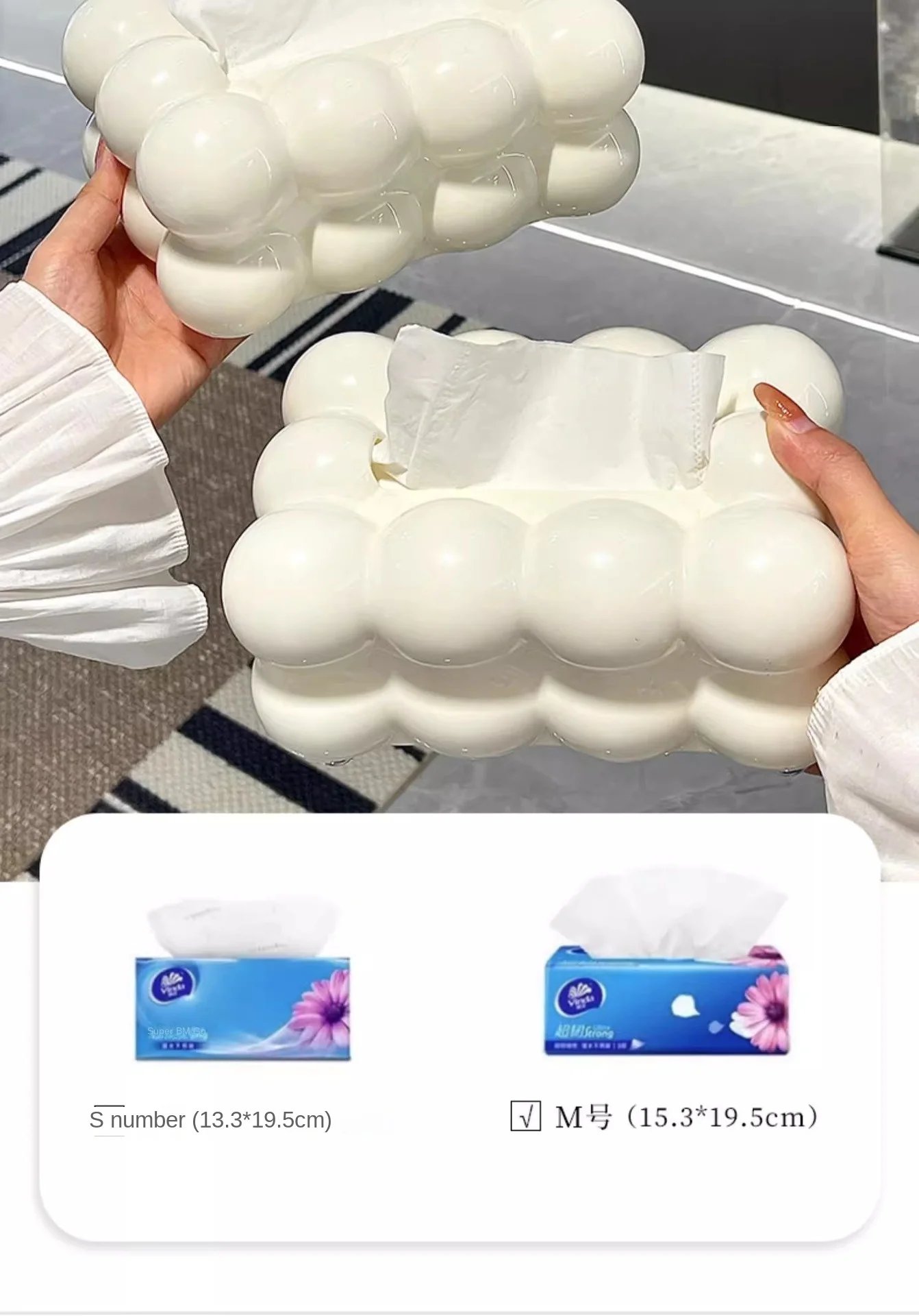 Cloud Design Tissue Boxes Storage Napkin Holder Paper Case Organizer Ornament Craft Desktop Tissue Holder Kitchen Tissue Box Cloud Design Tissue Boxes Storage Napkin Holder Paper Case Organizer Ornament Craft Desktop Tissue Holder Kitchen Tissue Box