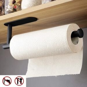 Küchenpapierhalter Selbstklebender Tissue-Halter Toilettenpapier-Spender Schrankaufbewahrung Serviettenregal Badezimmerzubehör