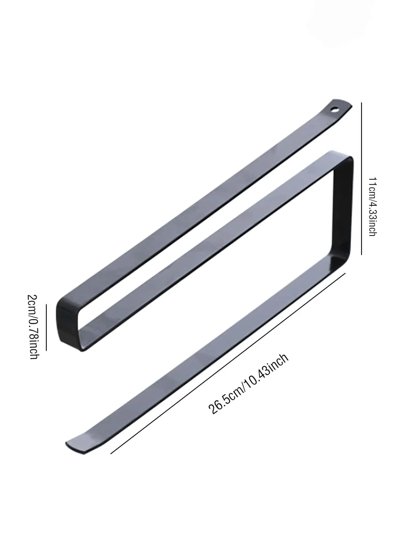 1pc-Space-Saving Iron Paper Roll Holder – Easy-to-Install Under-Cabinet, Versatile for Rolls, Kitchen Organization Essential 1pc-Space-Saving Iron Paper Roll Holder – Easy-to-Install Under-Cabinet, Versatile for Rolls, Kitchen Organization Essential